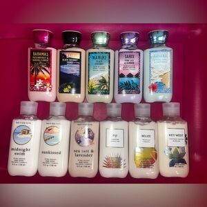Bath and Body Works Lotions
